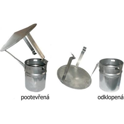 Prodomos Line nerezová s odklápěcí stříškou 200 mm – Zboží Dáma