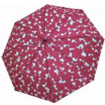 Doppler Mini Fiber Lovely dámský skládací deštník červený – Hledejceny.cz