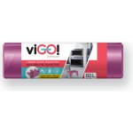 Vigo pytle s uchy HDPE 60l 10 µm růžové vůně jahoda 18ks – Zboží Mobilmania
