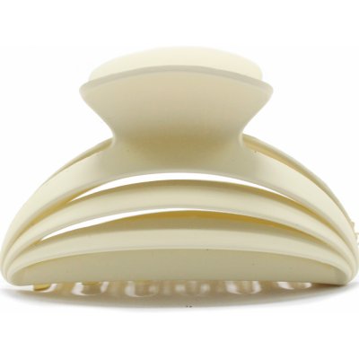 Vyřezávaný skřipec na vlasy Barva: šedá – Zboží Dáma