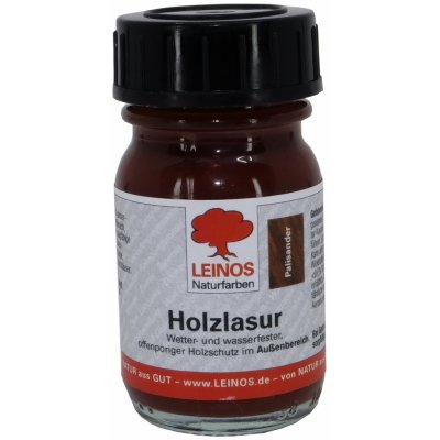 Leinos naturfarben venkovní olejová lazura 30 ml ořech