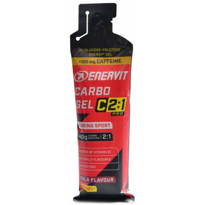 Enervit Carbo Gel C2:1 s kofeinem 60 ml – Zboží Dáma