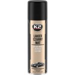 Matný akrylový lak černý matný sprej 500ml K2