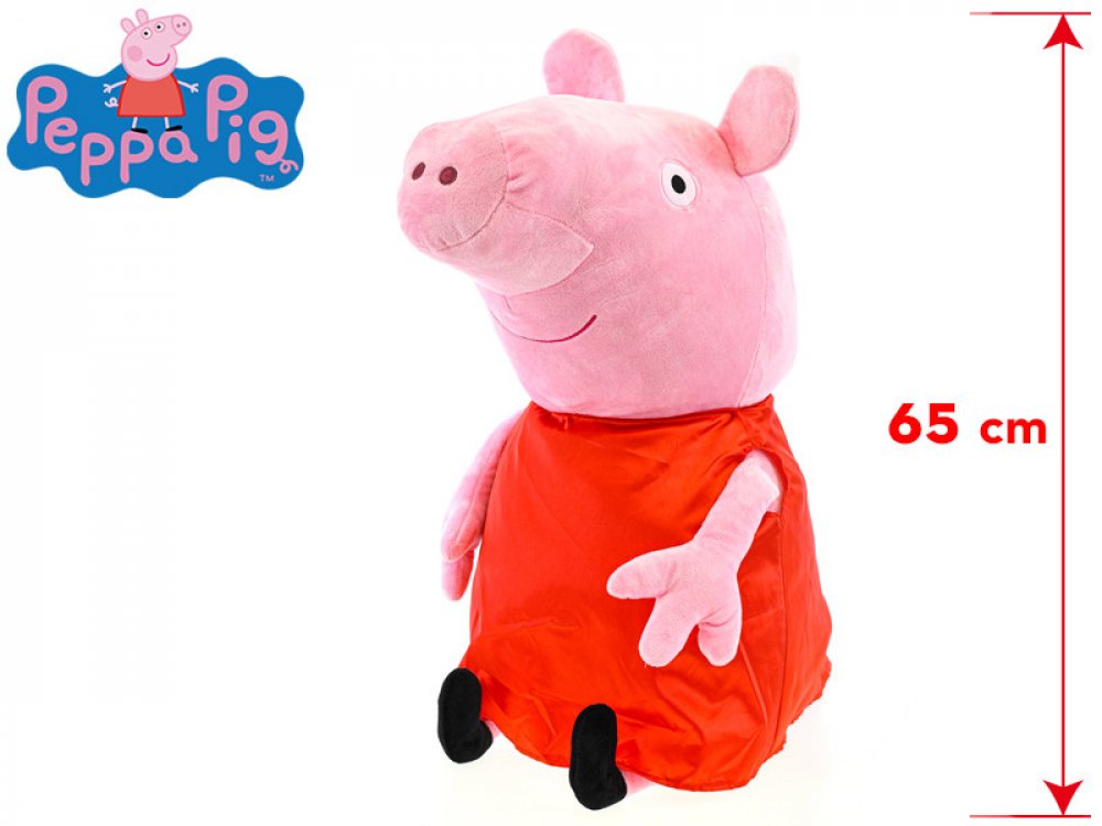 Prasátko Pepa Prasátko Peppa Pig červený 0902 65 cm | Srovnanicen.cz