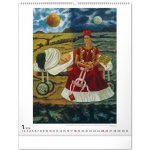 nástěnný Frida Kahlo 48 x 56 cm 2026 – Sleviste.cz