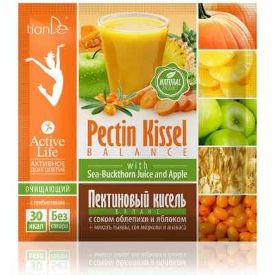 TianDe Pektinový kysel s rakytníkem a jablkem 15 g – Sleviste.cz