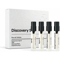 Beviro Discovery Set Metropolitan EDT 2 ml + Sophisticated EDT 2 ml + Bohemian Spirit EDT 2 ml + 1918 EDT 2 ml dárková sada