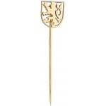 Zlaton Brož žluté zlato český lev 4cm 000151310232 – Hledejceny.cz