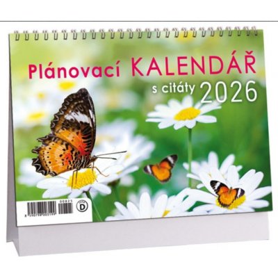 ARIA Plánovací s citáty 2026 – Zboží Dáma