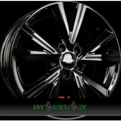 MAK QVARZ 7x18 5x100 ET39 gloss black | Zboží Auto