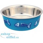 Trixie nerez miska pro kočky s barevným potiskem 0,3 l/12 cm – Zbozi.Blesk.cz