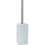 Spirella WC štětka QUADRO s bílou porcelánovou nádobou 10 00155 – Sleviste.cz