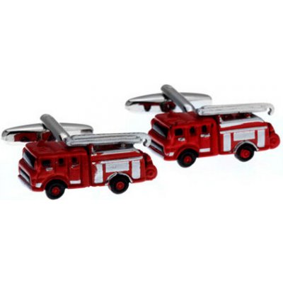 Manžetové knoflíčky hasičský vůz červený – Zboží Mobilmania