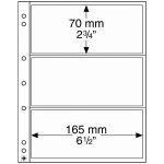 LEUCHTTURM Albové listy NUMIS Velikost 165 x 107 mm 2 kapsy – Zboží Dáma