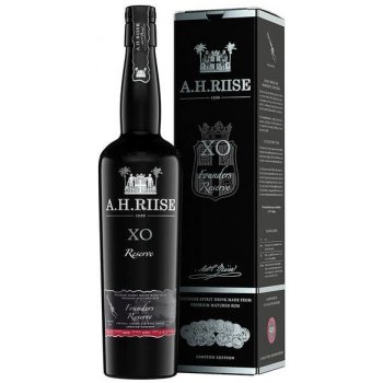 A.H. Riise XO Founders Reserve batch IV 45,1% 0,7 l (karton)