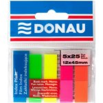 Samolepicí záložky Donau 12x45mm neon – Hledejceny.cz