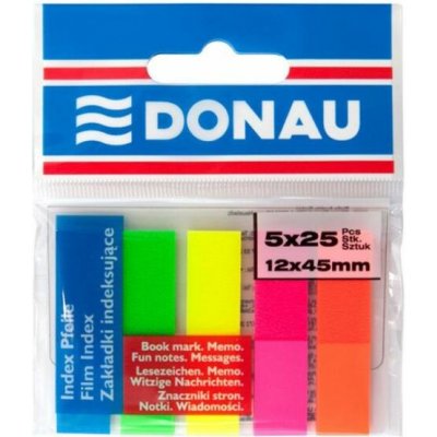 Samolepicí záložky Donau 12x45mm neon – Hledejceny.cz