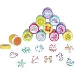 Goki razítka plastová s inkoustem Vodní svět 10ks – Zboží Dáma