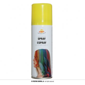 Guirca barevný sprej na vlasy žlutá 125 ml