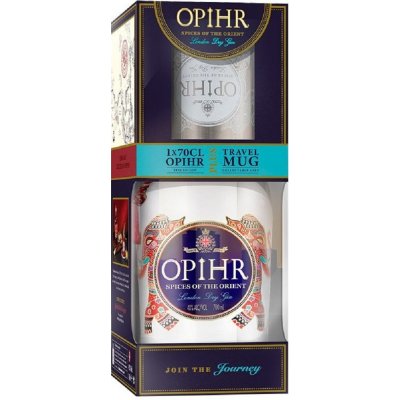 OPIHR Oriental Spiced London Dry Gin 42,5% 0,7 l (plechový hrneček dárková kazeta) – Hledejceny.cz