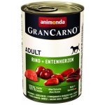 Animonda GranCarno Adult Original kachna a hovězí srdce 0,8 kg – Hledejceny.cz