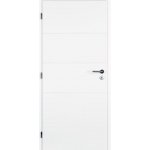 Doornite Quatro 70 L, 720 × 1970 mm, lakované, levé, bílé, plné C1MQWP.70L1 – Sleviste.cz