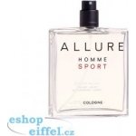 Chanel Allure Sport Cologne kolínská voda pánská 100 ml tester – Zboží Mobilmania