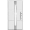 Domovní číslo Splendoor Hliníkové vchodové dveře Moderno M560/B, bílé, 110 P