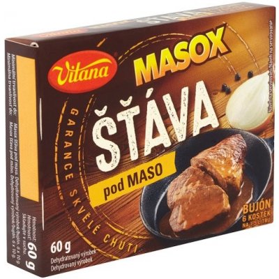Vitana Masox šťáva pod maso bujón 6 x 10 g