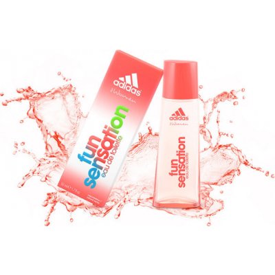 adidas Fun Sensation toaletní voda dámská 75 ml – Zboží Mobilmania