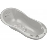 Maltex Dětská vanička zebra šedá – Zboží Mobilmania