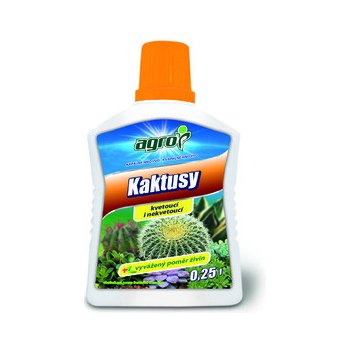 Agro hnojivo pro kaktusy a sukulenty 0,25 l