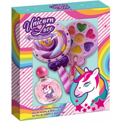Unicorn Love set edt 50 ml a paletka make up – Sleviste.cz
