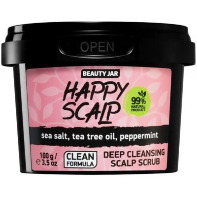 Beauty Jar Peeling na pokožku hlavy Happy scalp 100 g – Hledejceny.cz