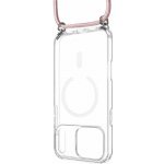 Fixed MagPure Neck s růžovou šňůrkou na krk pro Apple iPhone 17 Pro FIXPUNM2-1602-PI – Zboží Živě