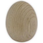 Dřevěné vejce, bukové dřevo, 60 mm, 6 ks balení 6 ks – Hledejceny.cz