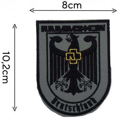 Nášivka - Rammstein - Deutschland – Hledejceny.cz