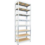 Biedrax Regál 35 x 120 x 210 cm 8 polic – HobbyKompas.cz