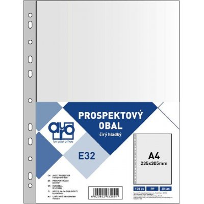 Auro Office E32 - eurofolie A4, 32 µm, PP, hladké - 100 ks – Zboží Živě