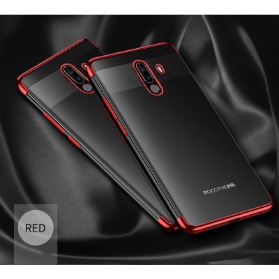 Pouzdro AC mobile Barevný Silikonový Xiaomi Pocophone F1 Červené – Zboží Mobilmania