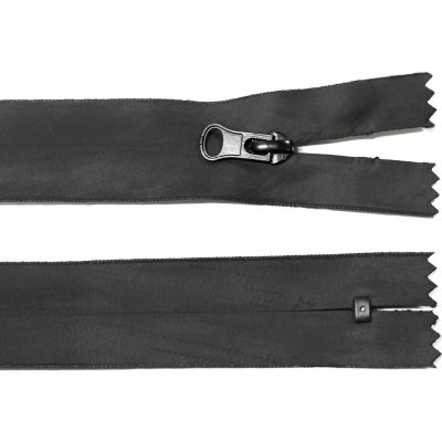 Voděodolný zip 20cm nerozepínací černý matný – Hledejceny.cz