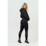 Nebbia Intense dámská sportovní mikina 845 černá – Zboží Dáma