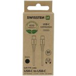 Swissten 71506300ECO USB-C/USB-C, 3A, 1,2m, černý – Hledejceny.cz