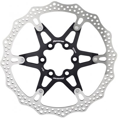 Reverse Alloy/Steel 6 děr 160 mm černá – Zboží Dáma