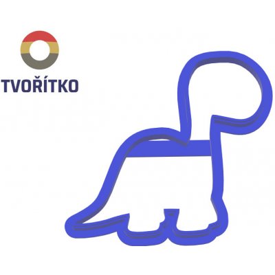 TVOŘÍTKO Dinosaurus - obrysové vykrajovátko – Hledejceny.cz
