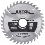 EXTOL PREMIUM pilový kotouč s SK plátky, 160x2,0x30mm, 36T, šířka SK plátků 2,8mm, SK – Hledejceny.cz