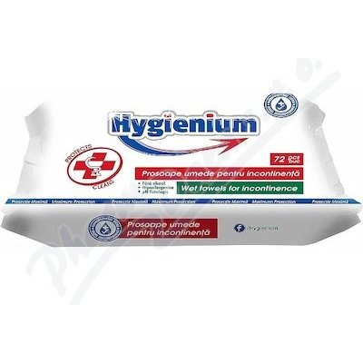 Hygienium Vlhčené ubrousky pro inkontinenci 72 ks – Zboží Mobilmania