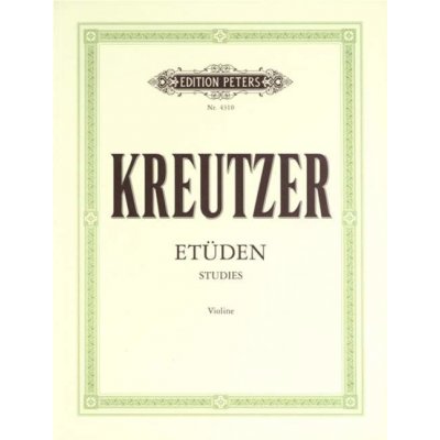 42 Etüden Capricen pro housle od Rodolphe Kreutzer – Sleviste.cz