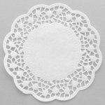 Dekorativní krajky kulaté Ø 28 cm [100 ks] (72328) – Zboží Dáma