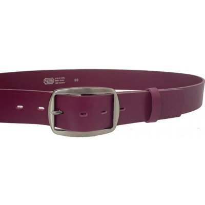 Penny Belts dámský kožený opasek 16253 fuchsiový – Zboží Dáma